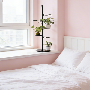Lot de 3 lampes de culture d'intérieur 8W, plateaux réglables, support de <span class=keywords><strong>plantes</strong></span> sans perçage pour fenêtre et coin, adapté à plusieurs <span class=keywords><strong>plantes</strong></span> en pot - Product Image 5