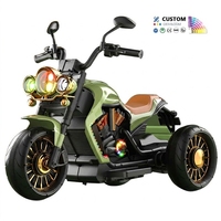 Voitures électriques pour enfants, moto électrique pour enfants, voitures à pédales, tricycle à 3 roues tout-terrain, lumières LED, unisexe pour enfants, vente en gros