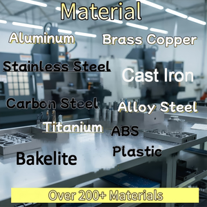 Fabricación Personalizada de Piezas de Metal Ferroso de Hierro Fundido con Mecanizado Complejo CNC, Torneado, Fresado y Taladrado con Tratamiento Térmico de Fábrica - Product Image 3