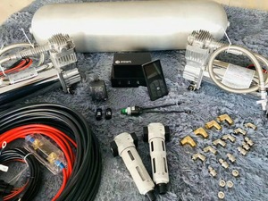Système de gestion de suspension pneumatique Gen 2 DOWN <span class=keywords><strong>Air</strong></span> <span class=keywords><strong>Ride</strong></span>, <span class=keywords><strong>kit</strong></span> de levage de suspension pneumatique, suspension complète - Product Image 2