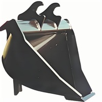China Menyediakan Peralatan Profesional Berkualitas Tinggi, Bucket Batu Excavator Lebar 1500mm, 20-50 Ton, Material Q355B/Q690D