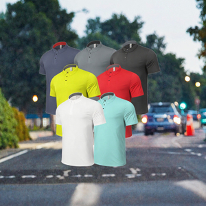 Polo pour homme à séchage rapide, manches courtes, tricoté, décontracté, sport, logo personnalisé, vêtements de golf et de tennis - Product Image 2