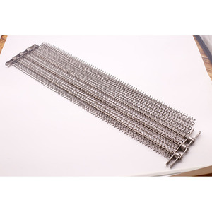 Malla transportadora de alta capacidad disponible en varias configuraciones de alambre de acero inoxidable de suministro directo de fábrica - Product Image 4