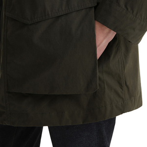 Parkas de estilo callejero para hombre, abrigo largo con capucha gruesa de talla grande, venta al por mayor - Product Image 6