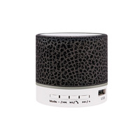 Mini Altavoz Inalámbrico YIN005 Metal Cannon V5.0 con Iluminación LED RGB, Funciona con Batería, Subwoofer Portátil para Cine en Casa