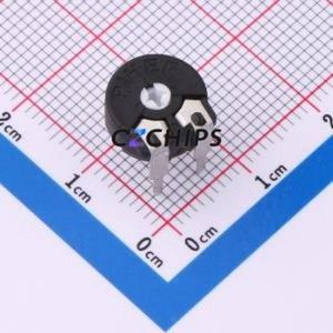 Resistencia Ajustable/Potenciómetro PT10LV10-103A2020-PM-S, Componente de Orificio Pasante (THT), Resistencia de 10kOhm, 20%, 150mW, 300ppm ℃ - Product Image 1
