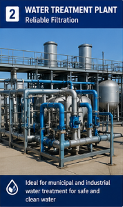 Membrane 8040 Osmose Inverse Industrielle pour Système de Traitement de l'Eau - Product Image 3