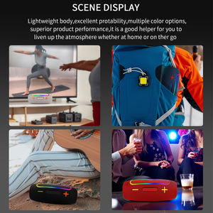 Nuevo altavoz P9 portátil inalámbrico LED 20W impermeable al aire libre deporte reproductor de música RGB Boombox para fiesta hogar regalo <span class=keywords><strong>Xtreme</strong></span> altavoces - Product Image 6
