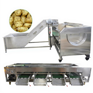 Máquina de Limpieza de Papas Gelgoog, Línea de Lavado y Secado de Papas, Máquina Clasificadora de Papas - Product Image 1