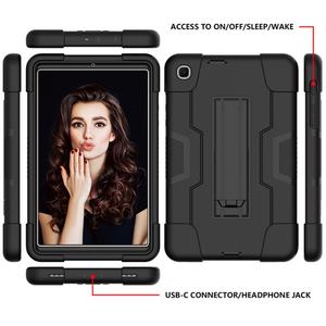 Funda Protectora de Silicona de 3 Capas a Prueba de Golpes para Tablet Samsung Galaxy Tab A7 Lite 8.7" T225 T220, Protector Rígido y Resistente con Soporte - Product Image 3