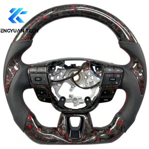 Volante de Coche Personalizado de Cuero y Fibra de Carbono para <span class=keywords><strong>Toyota</strong></span> <span class=keywords><strong>Camry</strong></span> 9 <span class=keywords><strong>Xse</strong></span> RAV4 5th Mk5 XA50 Rongfang XV70 2026 Xv80 2024 2025 - Product Image 1