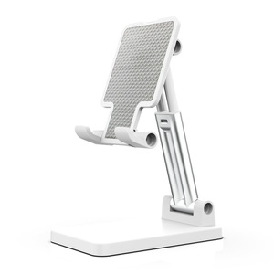 Soporte de escritorio plegable de doble poste BONERUY para teléfono y tableta, soporte de elevación multifuncional - Product Image 5