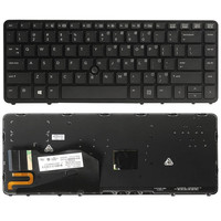 Clavier d'ordinateur portable pour Hp Elitebook 840 G1 G2 850 G1 G3 G3 avec clavier d'ordinateur portable de remplacement rétro-éclairé