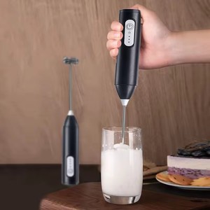 Không dây sữa Frother điện Type-C cầm tay máy xay sinh tố thép không gỉ Mini cà phê Maker <span class=keywords><strong>Whisk</strong></span> Mixer cho cà phê Cappuccino Kem - Product Image 5