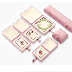 Coffret à bijoux en velours original avec boucle, boîtes à bijoux en gros pour l'emballage de bijoux - Product Image 5