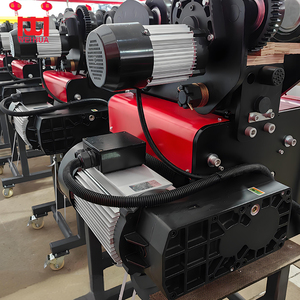 Polipasto de cuerda de alambre eléctrico de tipo europeo para producción de máquinas Certificación CE ISO Calidad 1Ton 2 Ton 5 Ton 12,5 Ton 20 Ton - Product Image 4