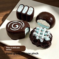 Jouet Squishy en Plastique Alimentaire Fin en Forme de Chocolat, à Remontée Lente, Anti-Stress, Décompression, Fidget pour Garçons et Filles de 14 Ans et Plus