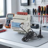 Compteur d'énergie sans fil WIFI à haute précision classe 0.5 ADW300 avec protocole MQTT pour la surveillance de l'énergie IoT