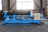Chine Fournisseurs 2mm Épaisseur Tôle 3 Rouleaux Machine à cintrer W11F Machine à rouler les plaques SP-W11F