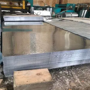 China Factory Low Carbon Steel 12 14 16 18 20 22 24 26 28 Gauge Gi Steel Coil Supplier Hot Dipped Galvanized Steel Sheet