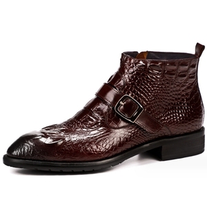 Up-1604J <span class=keywords><strong>scarpe</strong></span> da uomo in vera pelle di alta qualità <span class=keywords><strong>scarpe</strong></span> eleganti in pelle <span class=keywords><strong>fatte</strong></span> <span class=keywords><strong>a</strong></span> <span class=keywords><strong>mano</strong></span> stivaletti da uomo taglia 46 - Product Image 1