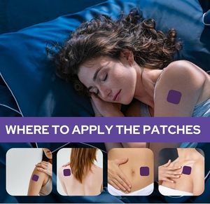 Stiker bantuan tidur dewasa, artefak hipotik dewasa, stiker tidur menenangkan untuk kantor kamar tidur rumah - Product Image 5