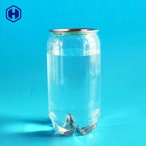 375ml fruit vegetable pet transparent plastic cool soft drink can