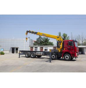 Grue hydraulique polyvalente 36t GSQS350-5 360kN.m montée sur camion, grue de camion pour l'infrastructure urbaine - Product Image 5