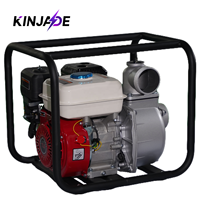 Pompe à eau portable à essence haute pression de 3 pouces, 7,5 CV, OEM, pour drainage agricole, construction d'urgence, lutte contre les inondations, ferme