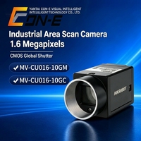 Caméra de surveillance industrielle HIKROBOT MV-CU016-10GM/GC 1,6 MP GigE, capteur CMOS IMX296 1/2,9 pouces, monochrome (GM) / couleur (GC)