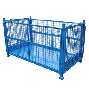 Contenedor de malla de alambre contenedor de Still de alta resistencia utilizado para Storagaing varios productos, transporte metálico de logística Indust - Product Image 3