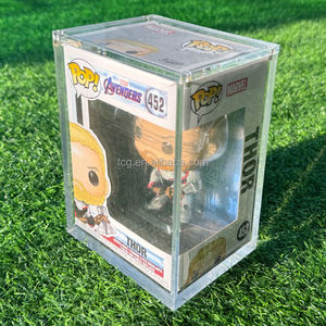 TCG Best Sellers Acrílico Funko Pop America Capitán Iron Man Thanos Modelo Figura <span class=keywords><strong>Funkos</strong></span> Pop Protection Display Case - Product Image 4