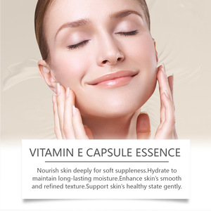 Capsules de sérum hydratant à la <span class=keywords><strong>vitamine</strong></span> <span class=keywords><strong>E</strong></span> biologique Moxirea, soin de la peau du visage, liquide nourrissant, jour et nuit, capsule jetable - Product Image 4