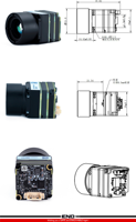 JS-MINI 640-9 Caméra d'imagerie thermique 384 9mm 9.1mm JS-MINI384-9 Caméra d'imagerie thermique FPV UAV Pièces