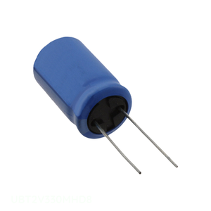 Condensador de Aluminio Original de 33 uF, 33UF, 20%, 350V, Radial, TH UBT2V330MHD8, de Montaje a Través de Orificio - Product Image 1