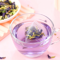 Sachets de thé aux fleurs de pois papillon séchées naturelles, détoxifiant du foie, protection de la vue, thé pour soulager la fatigue oculaire, thé aux herbes