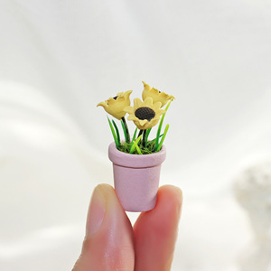 <span class=keywords><strong>Tournesol</strong></span> miniature <span class=keywords><strong>en</strong></span> <span class=keywords><strong>pot</strong></span> <span class=keywords><strong>en</strong></span> résine pour décoration de maison de poupée <span class=keywords><strong>Mini</strong></span> jouet modèle bricolage jouet éducatif pour maison de poupée - Product Image 6
