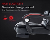 Design exécutif Bureau confortable Attente Visiteurs Ergonomique Haut Dossier Pièces pour Chaise Roulettes s Accessoires Bureau