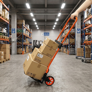 Carrito <span class=keywords><strong>de</strong></span> Compras Plegable, Retráctil, Ajustable, <span class=keywords><strong>de</strong></span> Aluminio, para Subir <span class=keywords><strong>Escaleras</strong></span> - Product Image 4