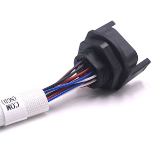 Индивидуальный водонепроницаемый электронный жгут проводов из ПВХ, 16 жил, UL1430 24AWG, PHSD2.0-2*8P, шаг 2.0 мм, для сборки кабельных сборок - Product Image 4