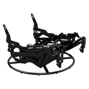 Mecanismo de Sillón Reclinable Giratorio Eléctrico con Base de Hierro para Montaje en Suelo, Rotación de 360°, 7115 OEM <span class=keywords><strong>CARYA</strong></span> SMART Minimalista - Product Image 3