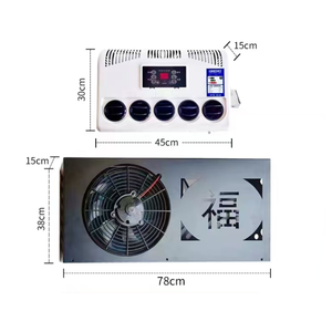 Climatisation 12V sous le tableau de bord, unité de chauffage et de refroidissement avec 4 sorties d'air pour voiture et camion - Product Image 3
