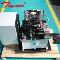 Groupe hydraulique servo-motorisé monté sur chariot avec commande de valve proportionnelle pour machine de moulage par injection