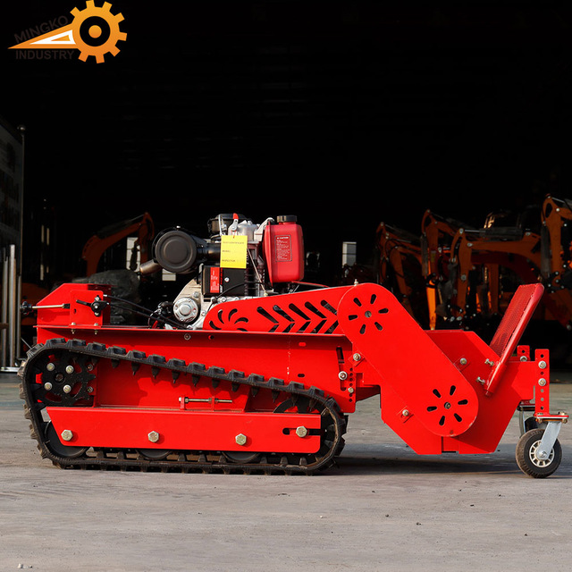 New Design 1000mm RC Robot Diesel Engine EPA Zero Turn Remote Control Lawn Mower for Garden and Commercial Use