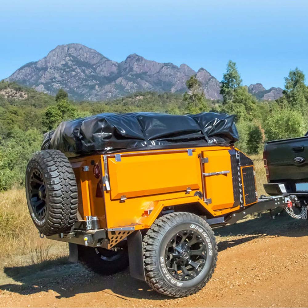 manley new cheap small teardrop camper trailer travel trailers