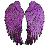 Patch à paillettes thermocollantes de grande taille pour vêtements PVC et tissu pour personnaliser les articles en feutre