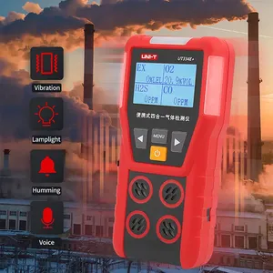 Détecteur de gaz 4-en-1 UNI-T UT334E+ O2 H2S CO LEL, moniteur de qualité de l'air haute précision IP55, garantie 1 an - Product Image 3