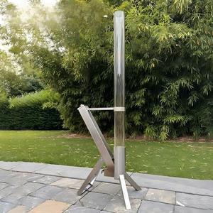 Wholesale Patio 304 Stainless Steel Portable Outdoor Pellet <strong>Heater</strong> Wood Pellet <strong>Rocket</strong> Stove for Camping and Garden Parties - Product Image 1