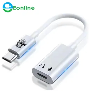 Árvore 3D USB C para XPIN Headphone Audio Adapter para iPhone 15 pro max fone de ouvido Adaptador Tipo C para XPIN Áudio Conversor para iPad Pro