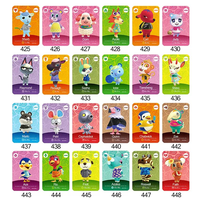 Animal Crossing Card NFC Type Card Switch Lite Odyssey 13.56Mhz Access Control Switch and Lite Odyssey Amibo Card